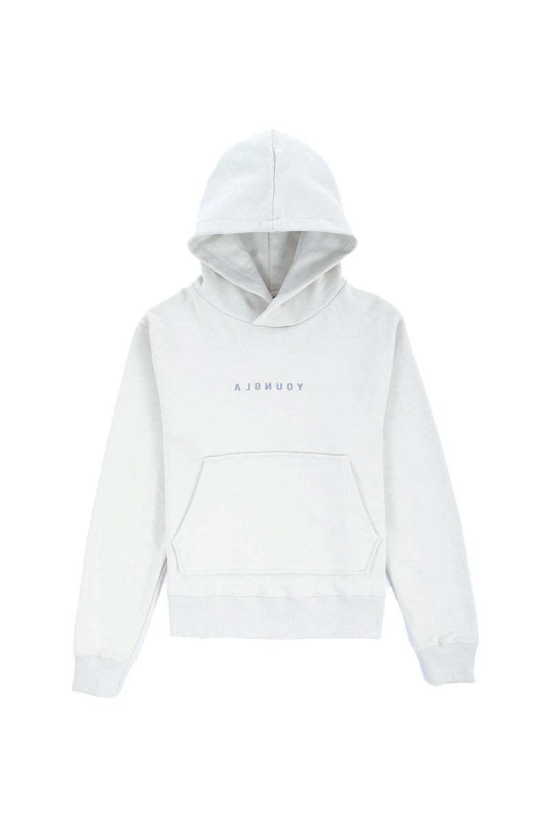 YoungLA 511 Mirror Excellence Hoodie Fehér | OFZUK-1472